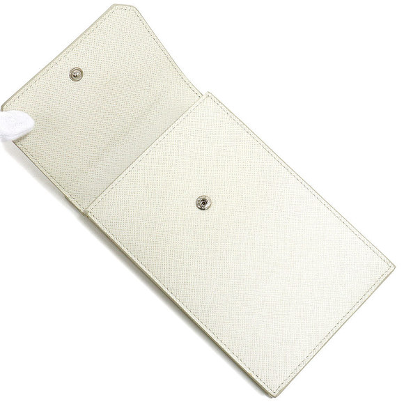 Prada Mobile Smartphone Case Crossbody Shoulder Bag Saffiano Leather White - Picture 7 of 7